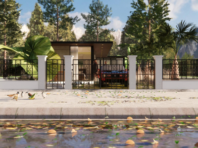 NHÀ VƯỜN CẤP 4