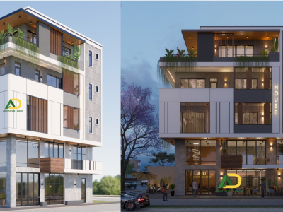 Nhà phố 5 tầng hiện đại 2 mặt tiền siêu đẹp tại Vũng Tàu