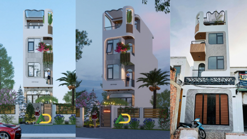 THIẾT KẾ THI CÔNG NHÀ PHỐ TRẦN PHÚ